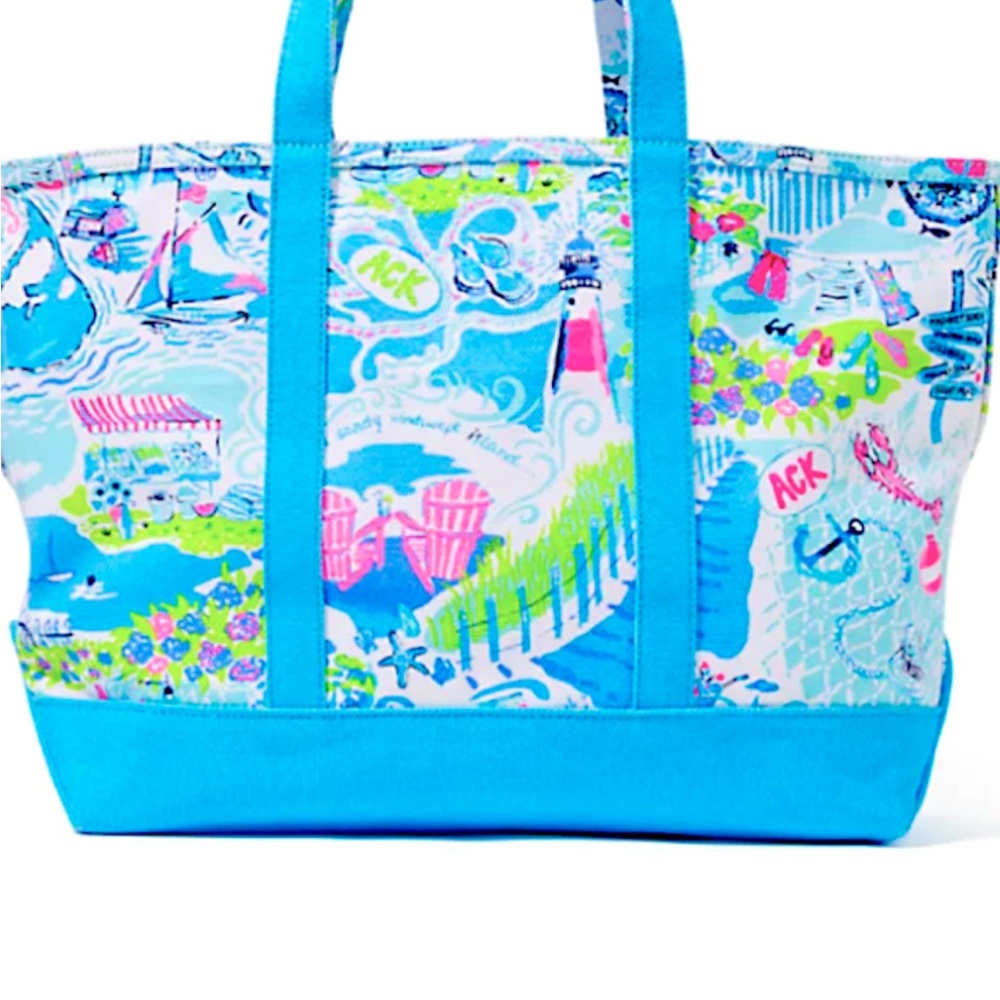 NWT Lilly Pulitzer Mercato Nantucket Tote